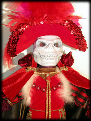 Mask of the Red Death Phantom, mouse-over